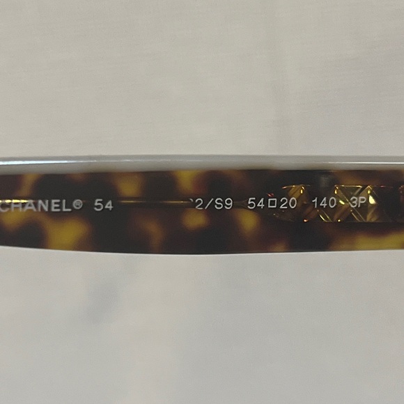 Frame Authentic CHANEL CH5414 Tortoise/Brown Gradient Lens Made In Italy - Picture 8 of 11